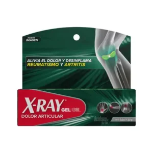 X-Ray Gel Anti Inflamatorio Diclofenaco Dolor, Golpes y Torceduras 30 g
