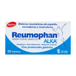 Reumophan Alka Anti Inflamatorio 20 tabletas