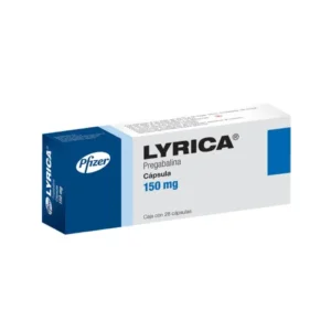 Lyrica 150 mg con 28 cápsulas