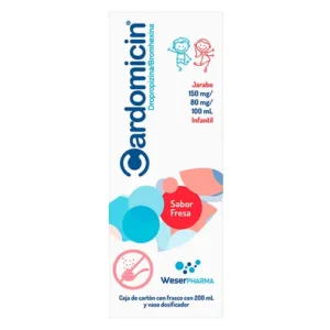 Cardomicin Jarabe Infantil Fresa 200 ml