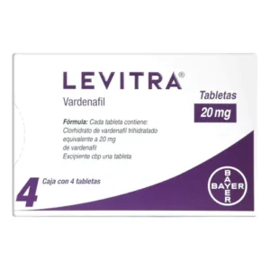 Levitra 20 mg Oral 4 Tabs