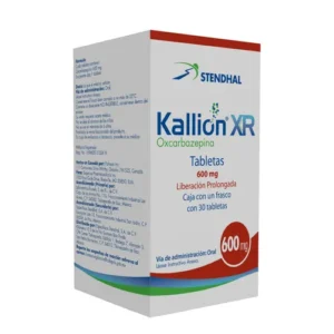 Kallion Xr 600 mg con 30 tabletas