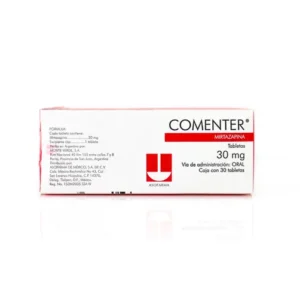 Comenter 30 mg con 30 comprimidos