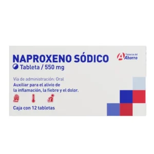 Naproxeno 550 mg 12 Tabs Marca del Ahorro