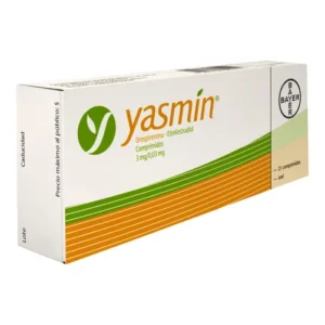 Yasmin Anticonceptivo Oral 3 mg / 0.03 mg con 21 Comprimidos